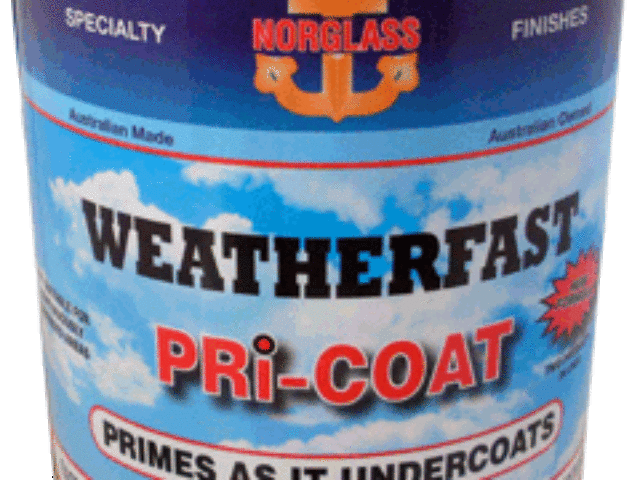 A heavy-bodied off-white general purpose primer and combined undercoat with fast drying and the easiest of sanding properties. The superfine texture of Weatherfast PRi-COAT makes this the ideal preparation coating for timbers and many other surfaces. PRi-COAT is low in odour when used in confined spaces and is fast drying.